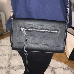 Rebecca Minkoff black leather crossbody
